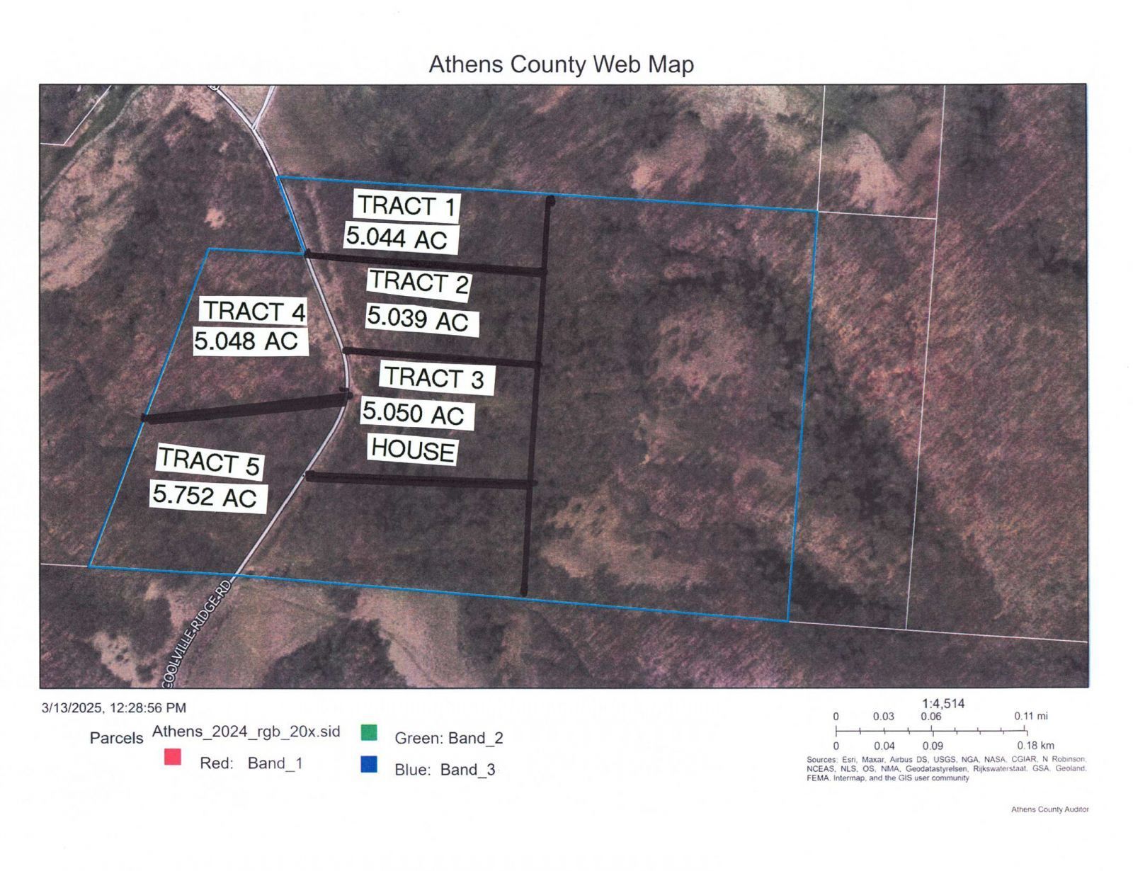 Tract 1 - Coolville Ridge Rd