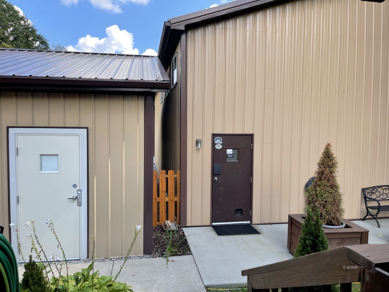 Entrances into Garages