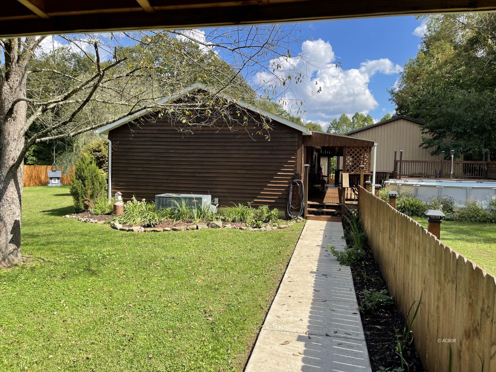 Side of House from the Guest House