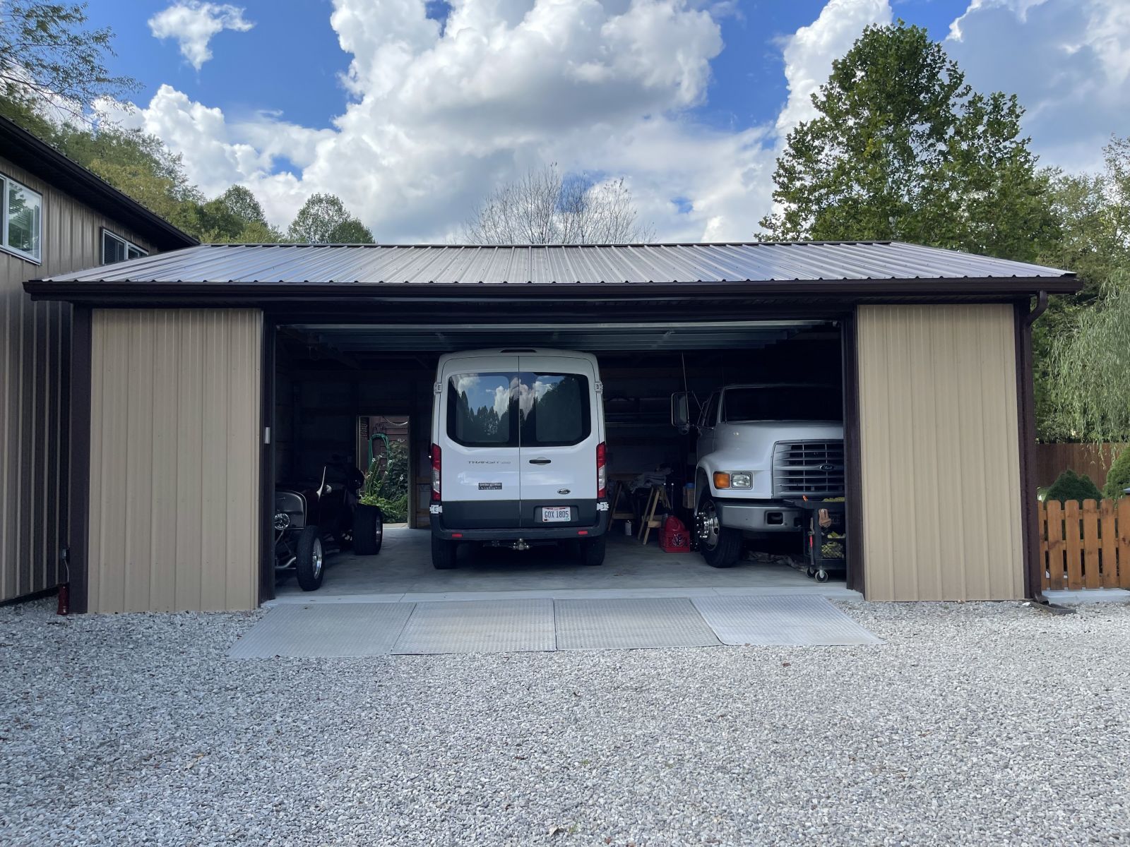 24x30 3 Car Garage