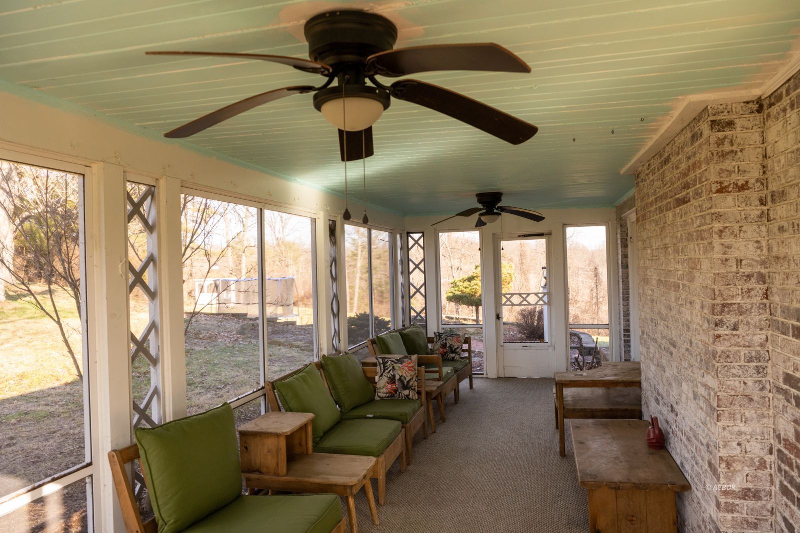 Screened-in porch