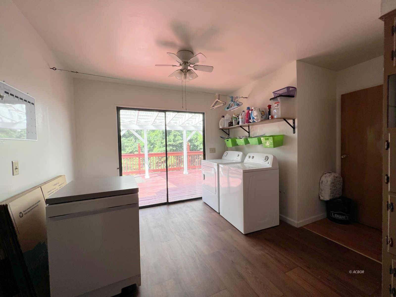 Laundry area