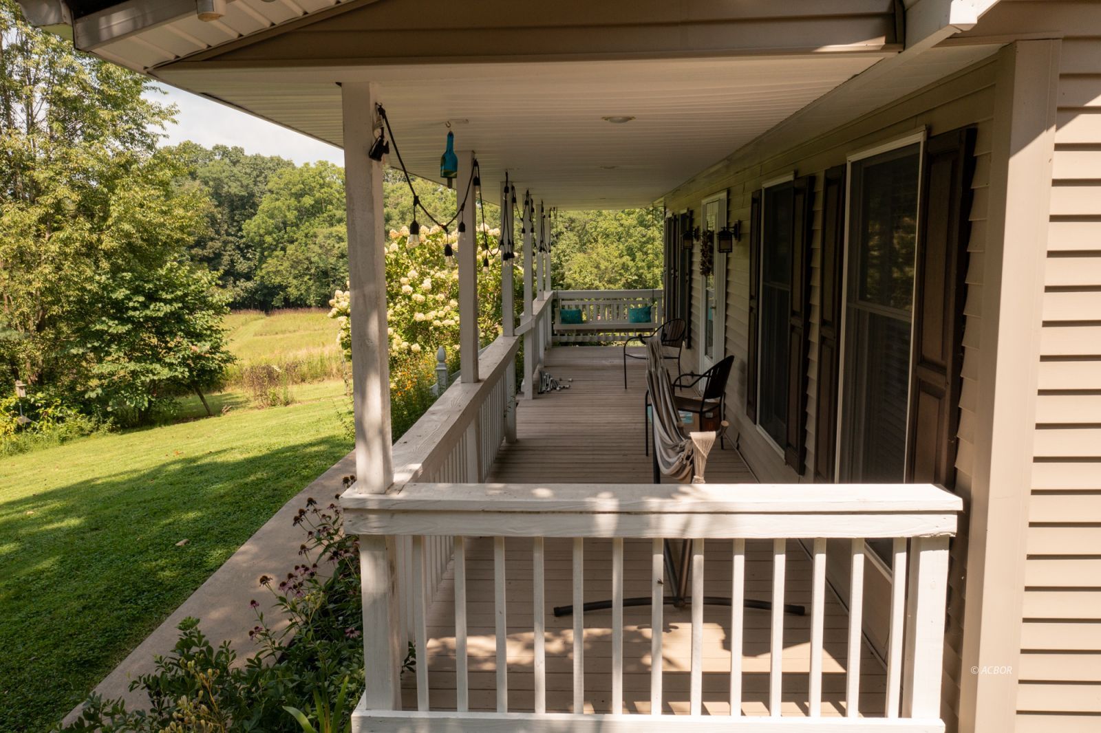 Front covered porch
