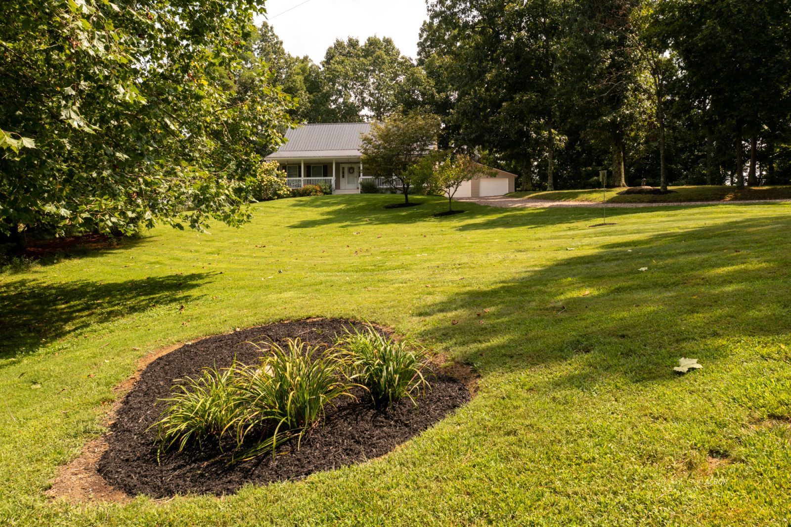 View of house from field