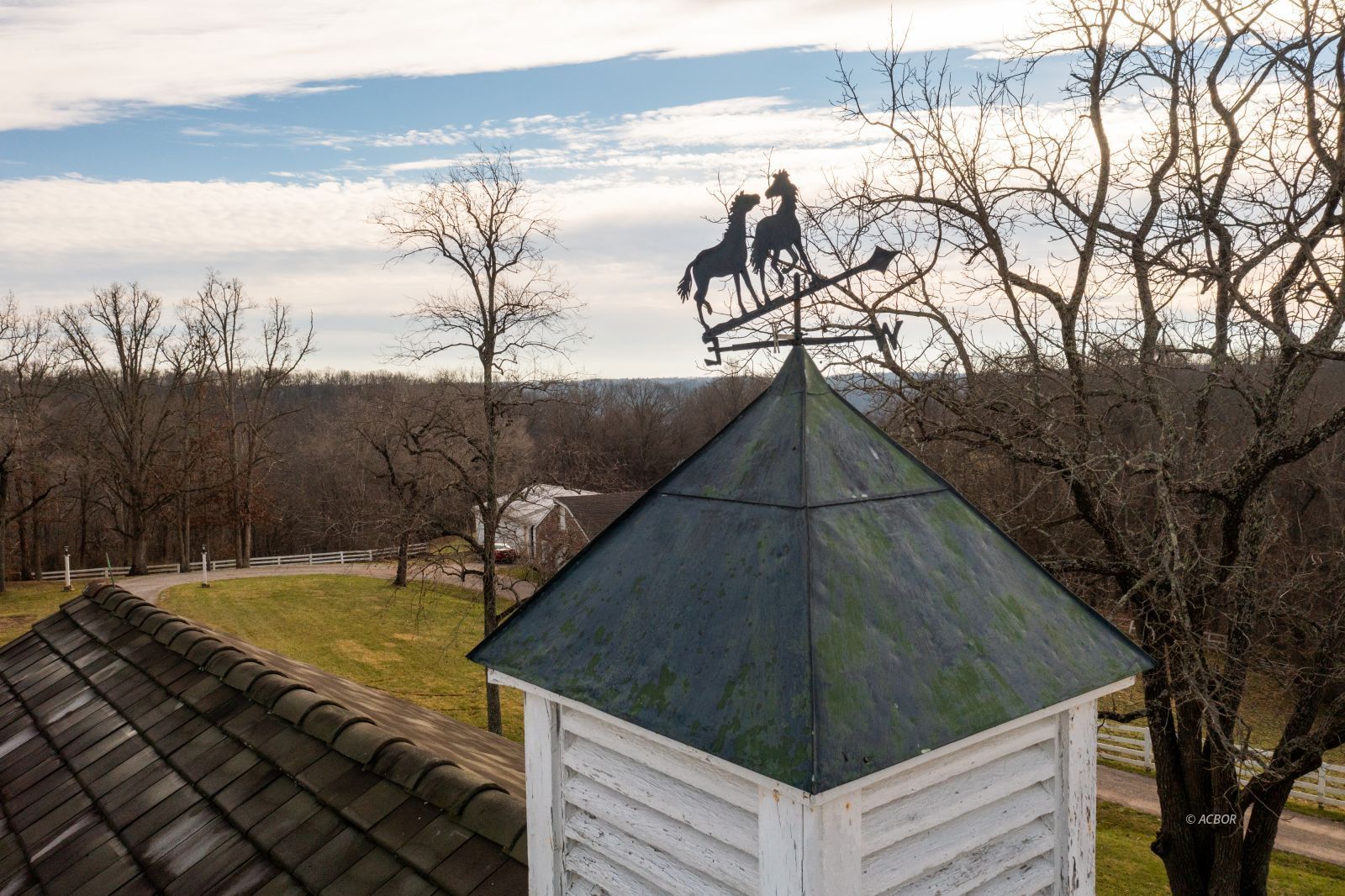 Weather vane on Iconic Barn