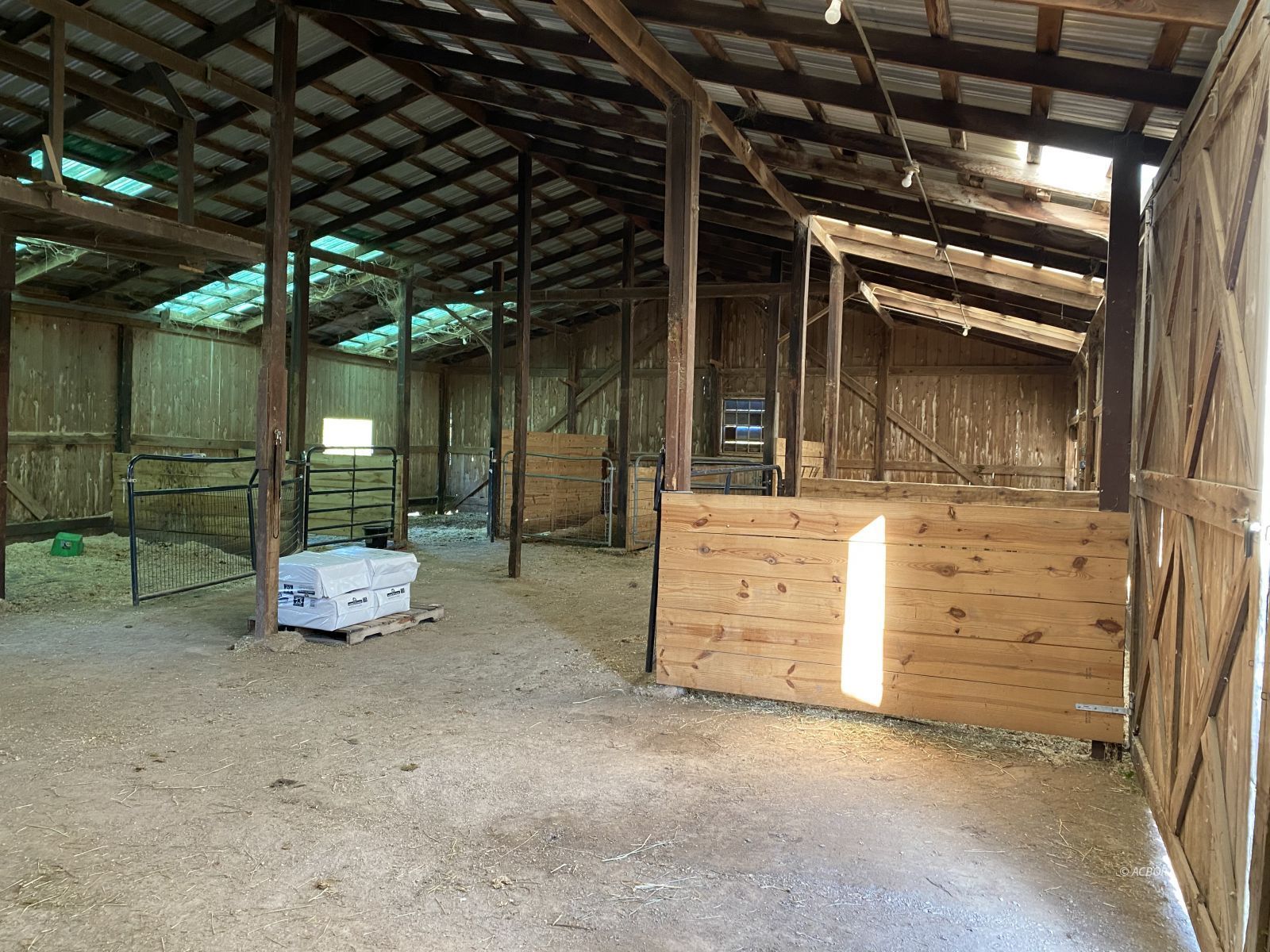 Barn stables