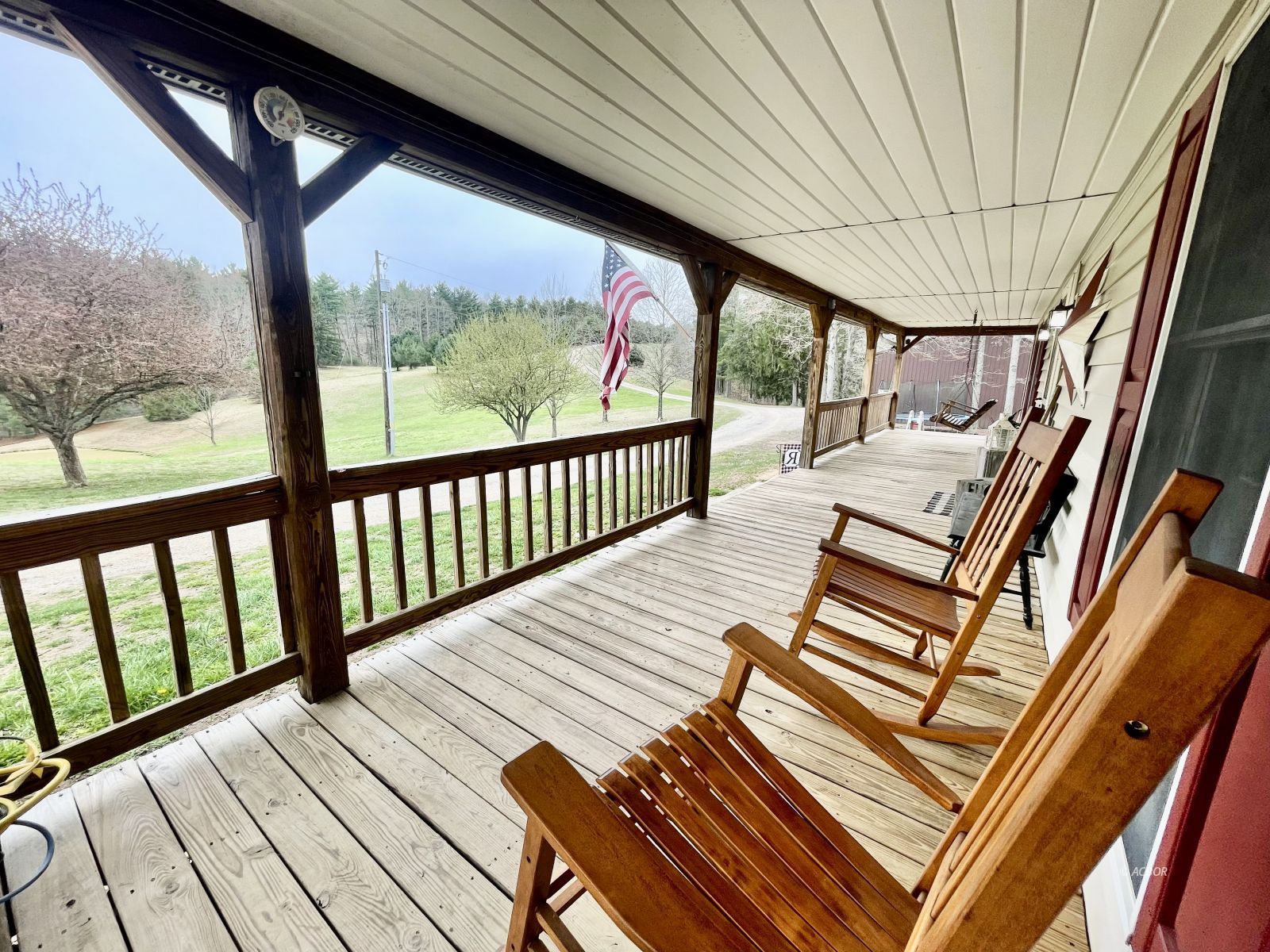 front porch views