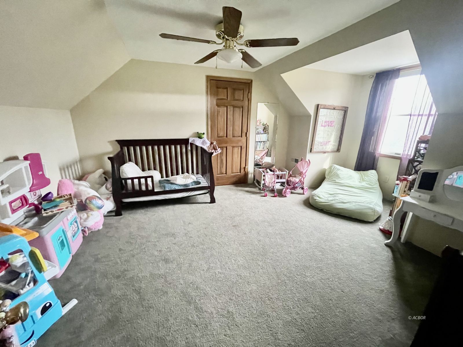 upstairs bedroom