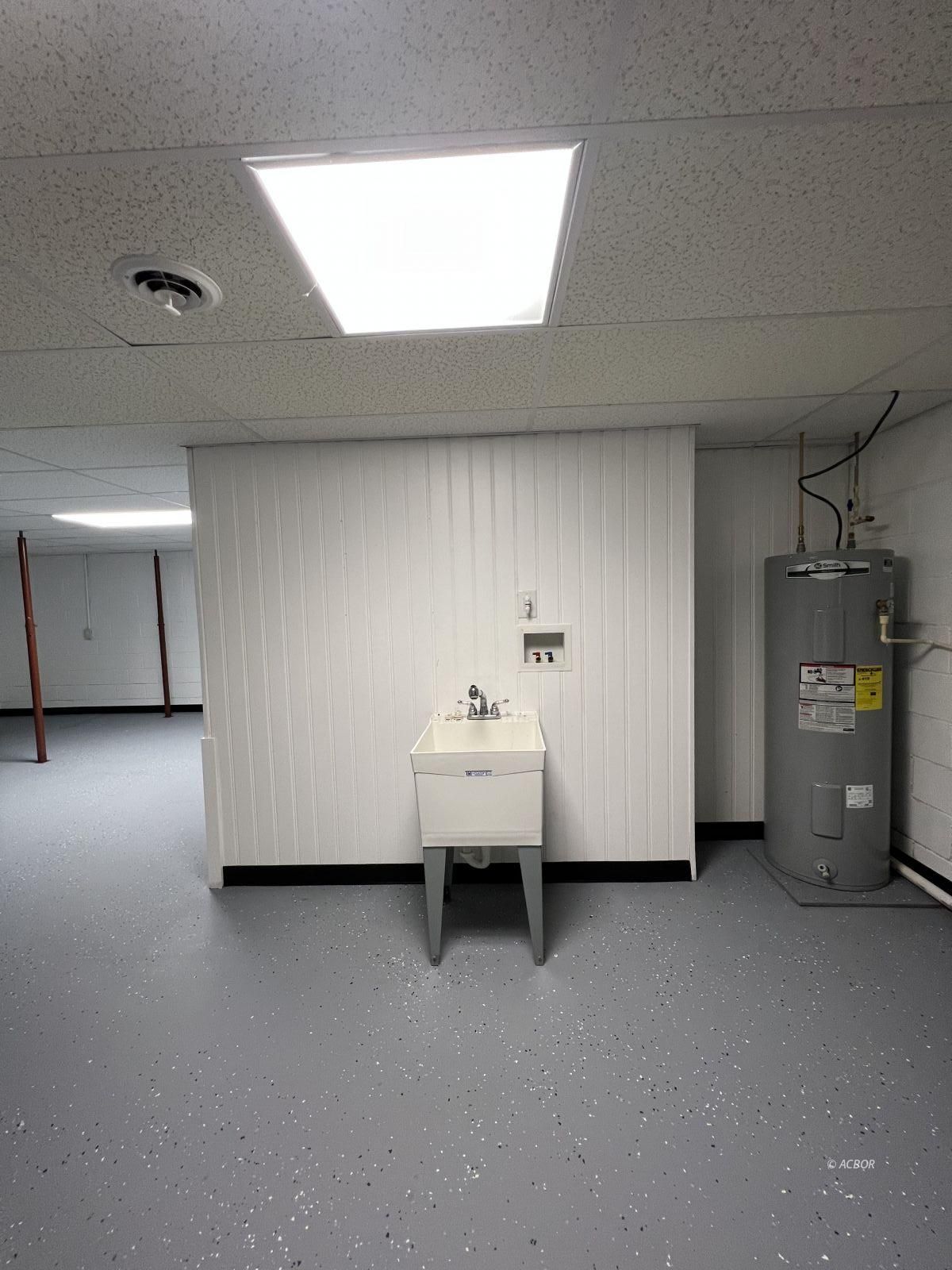 laundry area