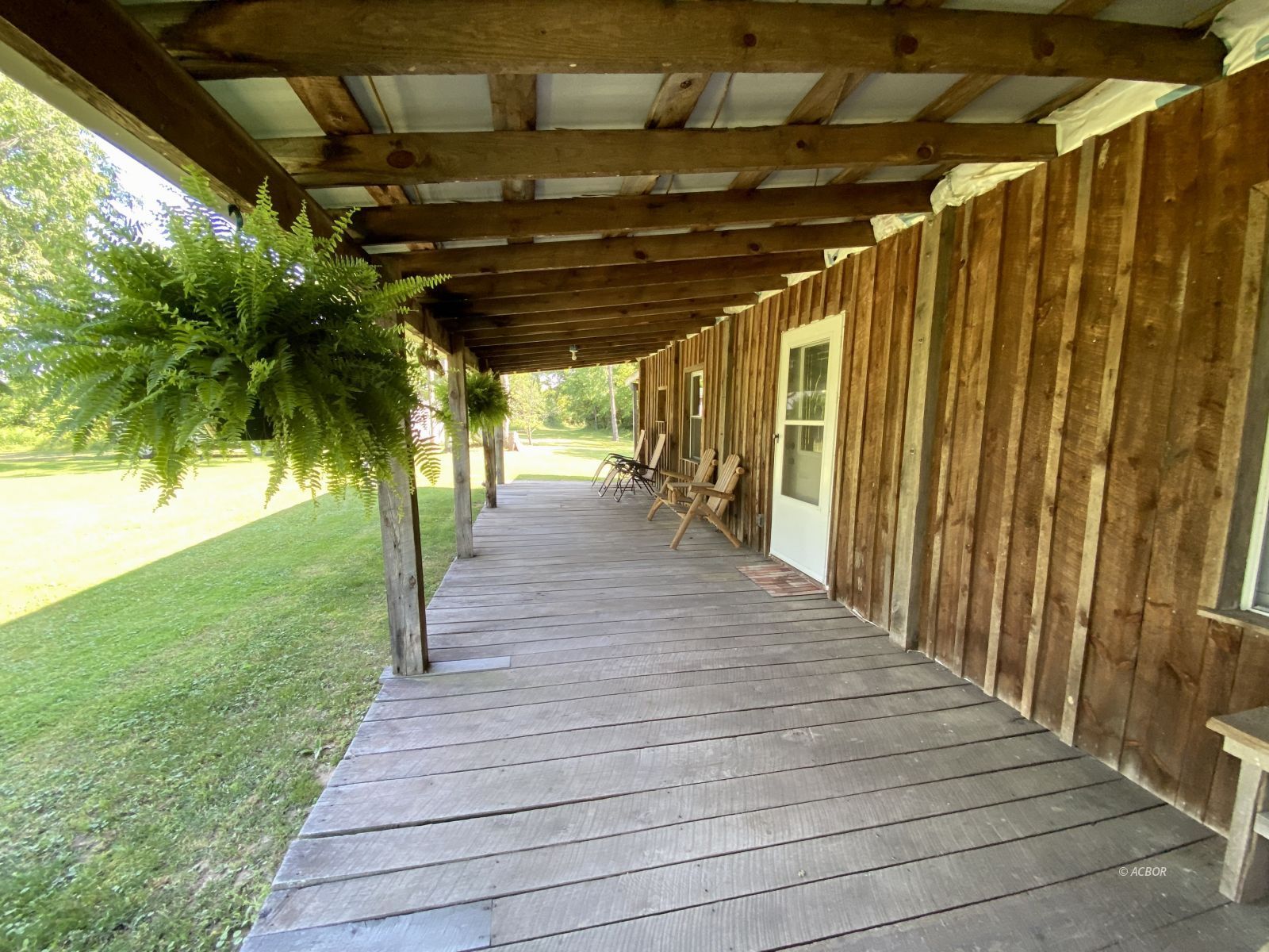 Front covered porch