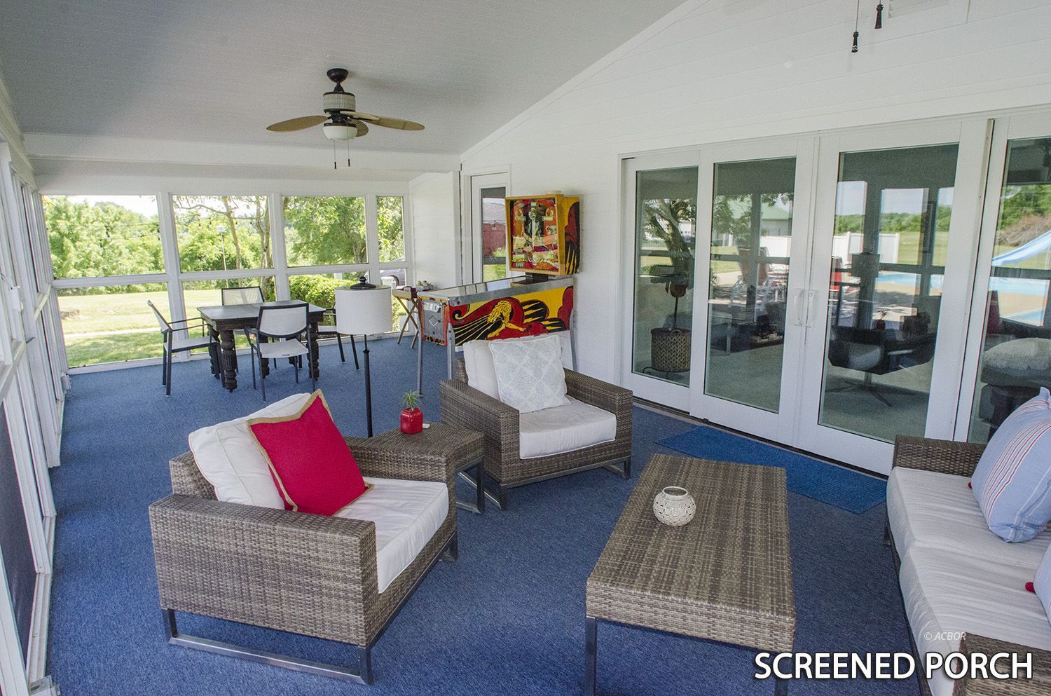 Screened porch