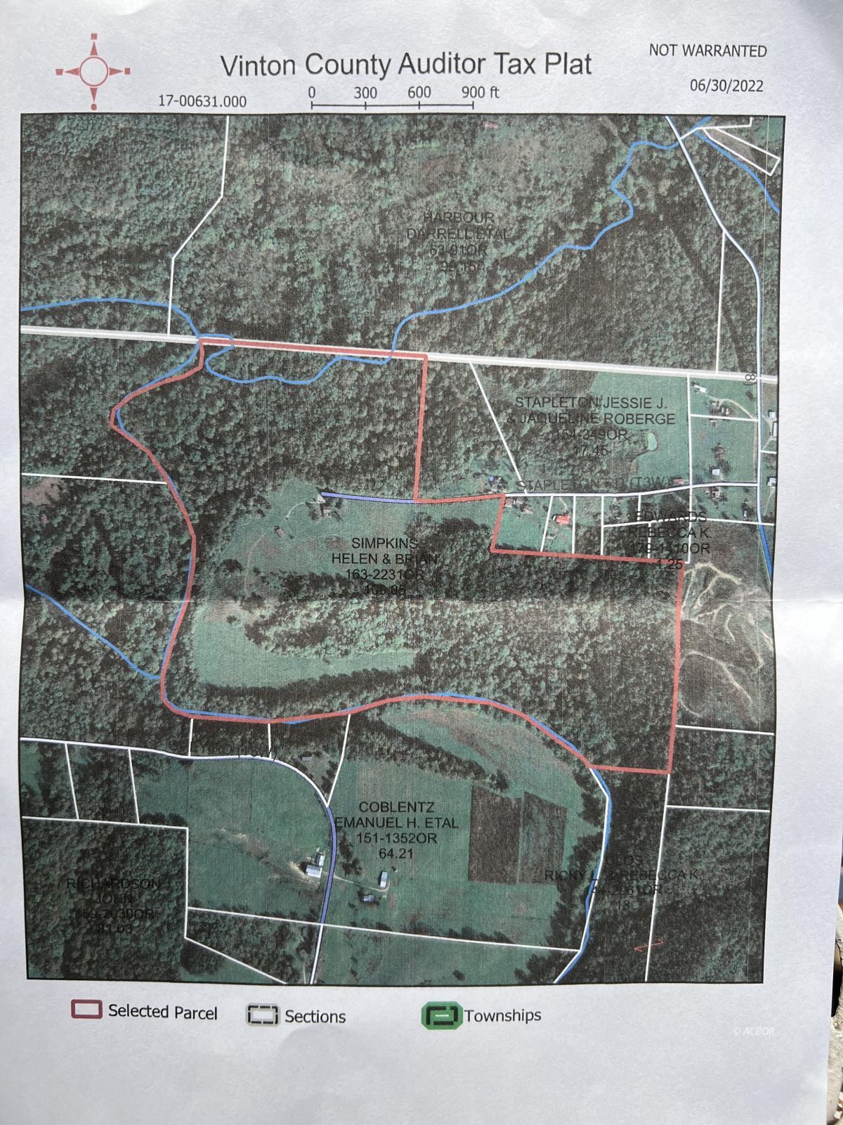 plat map